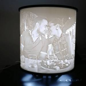 Lampada 3D del Napoli per la vittoria dello scudetto Personalizzata -  Stampo 3D